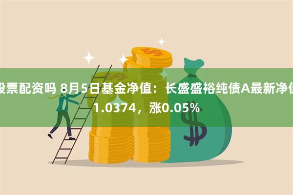 股票配资吗 8月5日基金净值：长盛盛裕纯债A最新净值1.0374，涨0.05%