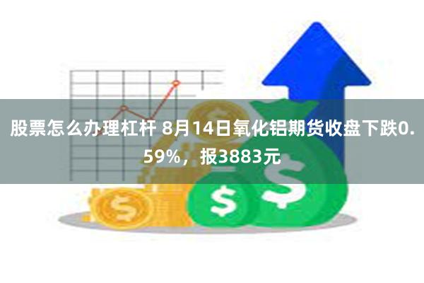 股票怎么办理杠杆 8月14日氧化铝期货收盘下跌0.59%，报3883元